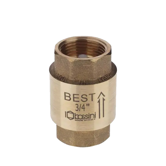 BRASS CHECK VALVES AND FILTERS