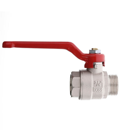 VALVOLA A SFERA “POKER” PASSAGGIO TOTALE M.F. IN OTTONE